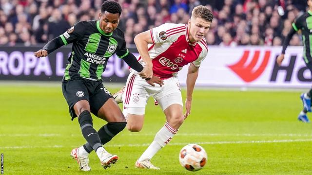 Ajax 0-2 Brighton: Ansu Fati and Simon Adingra seal crucial Europa League  victory for Seagulls in Amsterdam, Football News
