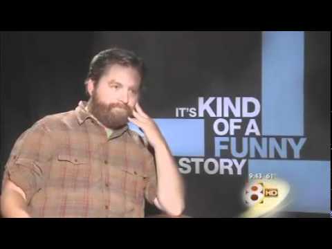 8) When Zach Galifianakis was interviewed by the most awkward reporter of all time