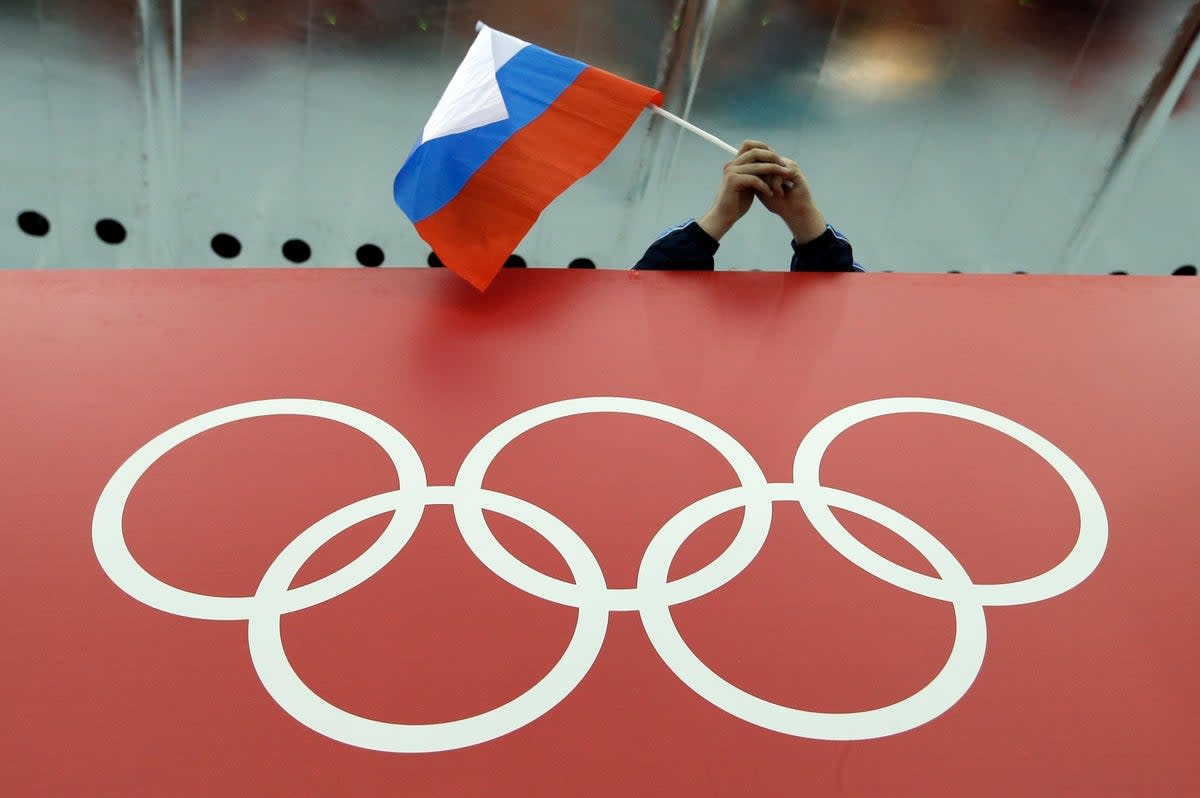 Russia is banned from the Olympic Games but its athletes are not  (AP)
