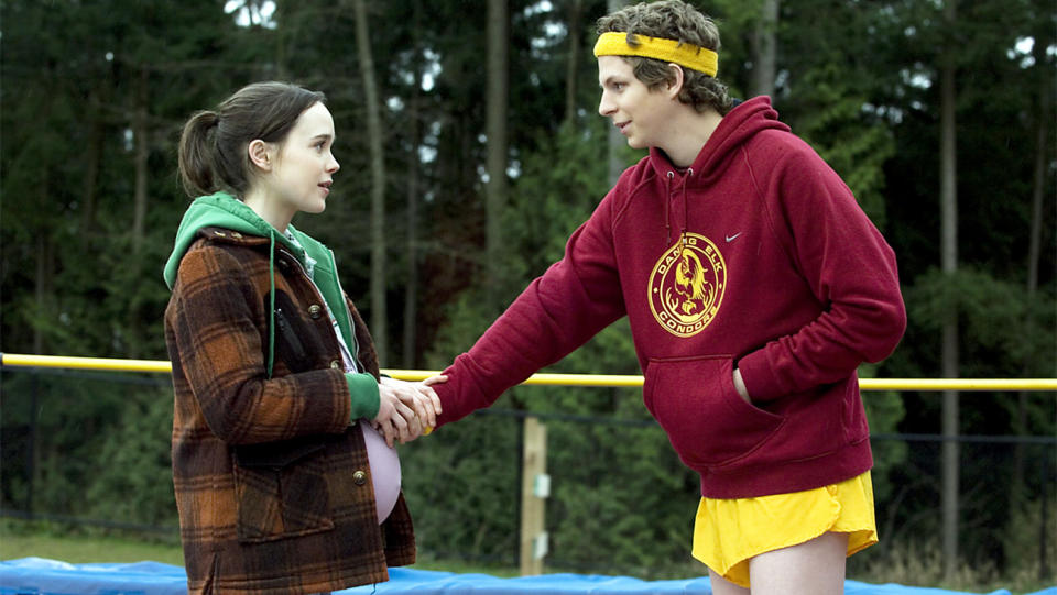 Ellen Page and Michael Cera Juno