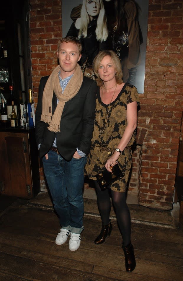 Vevers with Lisa Montague at a U.S. launch party for Mulberry in 2006.<p>Photo: Duffy-Marie Arnoult/WireImage for KCD Inc.</p>