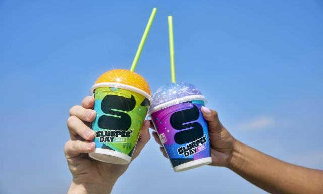 7-Eleven is giving away free Slurpees today. Here's how to get one — or  three