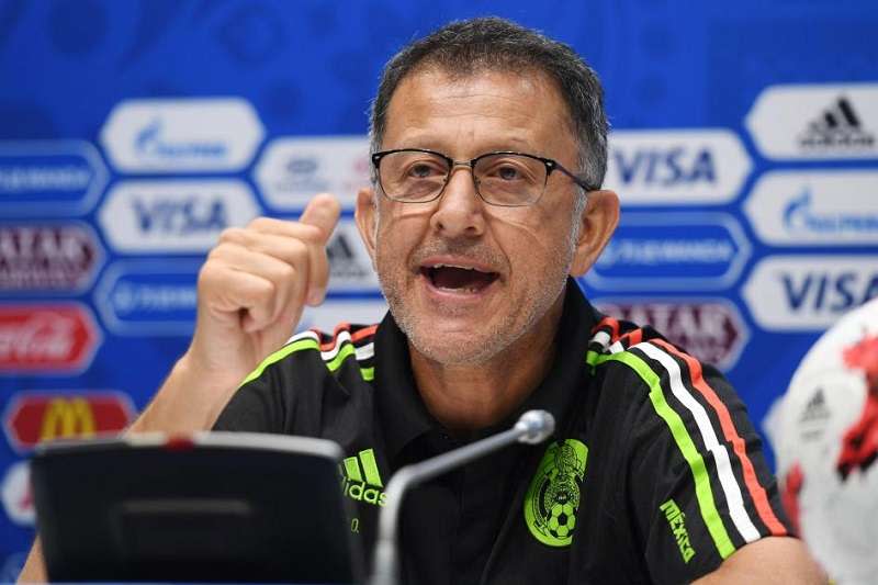 墨西哥總教練歐索里歐。 (截圖自英國太陽報)