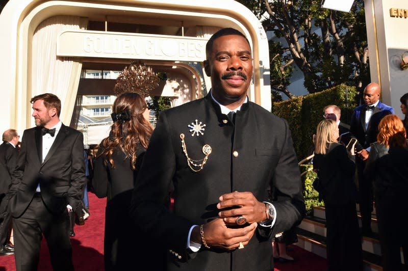 Colman Domingo at the 81st Golden Globe Awards held at the Beverly Hilton Hotel on January 7, 2024 in Beverly Hills, California.