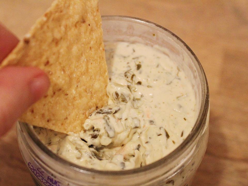 tostitos spinach dip