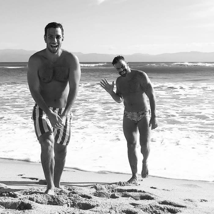 Ricky Martin y su ex, Jwan Yosef