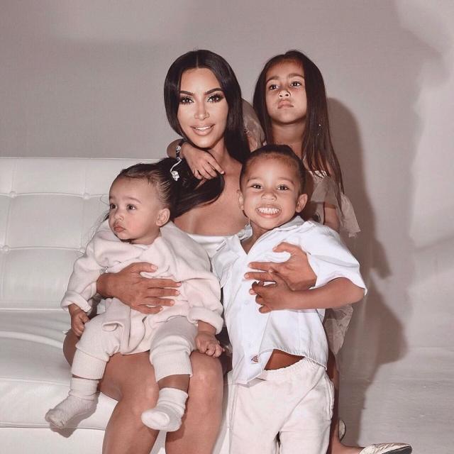 Kim Kardashian and All of Her Kids Star in Kanye West's "Closed on Sunday"  Music Video