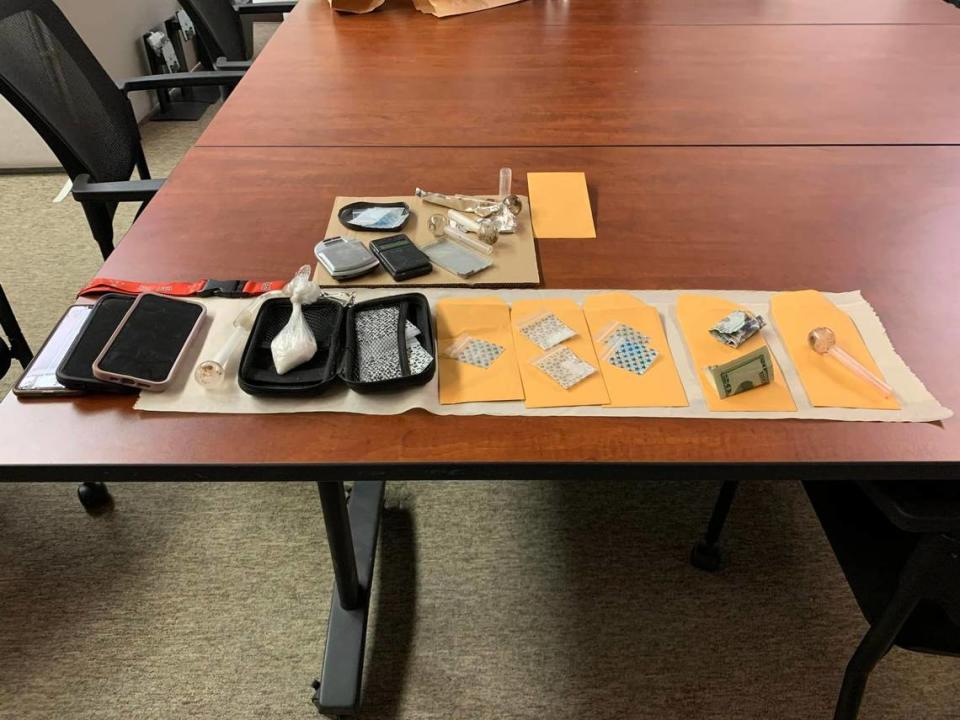 Meth and paraphernalia found inside a church in Mariposa.