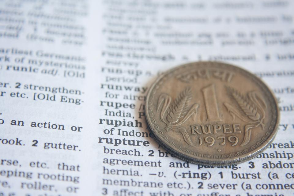 5. The Indian rupee