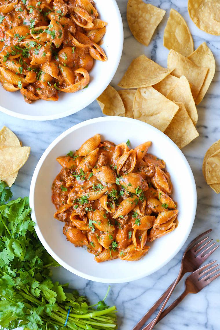 instant pot ground beef recipes taco pasta