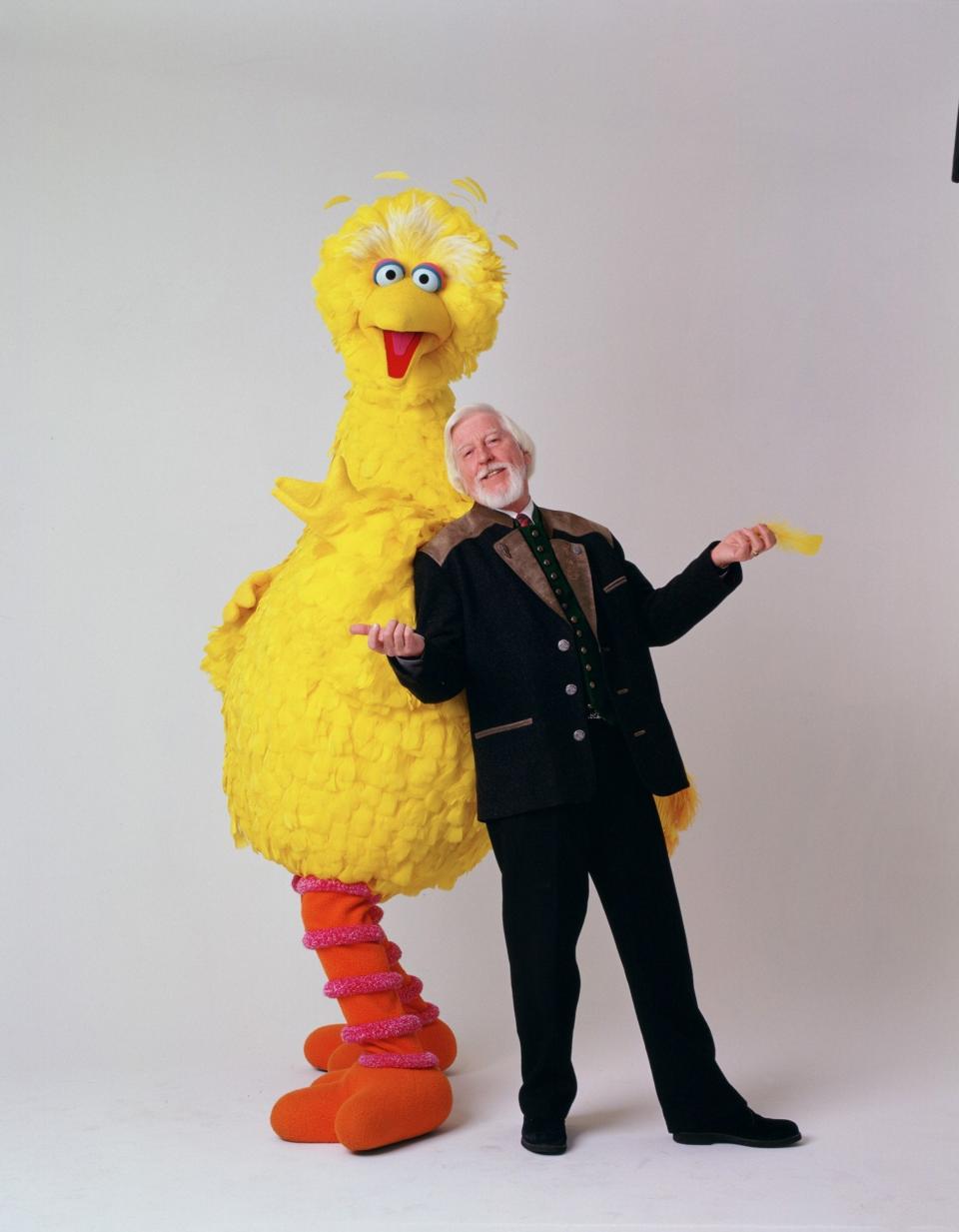 United: Caroll Spinney and Big Bird (AP Photo/Sesame Workshop, Eddie Adams)