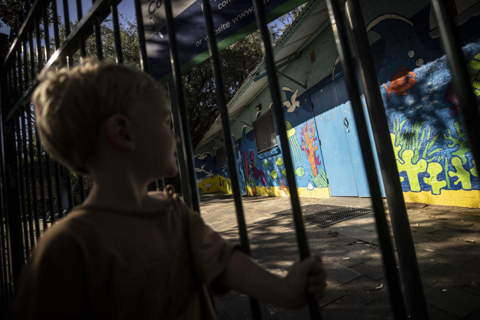 SYDNEY, AUSTRALIA - MAY 03: A 4-year old child is seen at play in Clovelly on May 03, 2021 in Sydney, Australia. Ahead of the federal budget, the government has announced a $1.7 billion childcare package aimed at encouraging more women back into the workforce after having children by reducing out-of-pocket costs for working families with young children. The 2021-22 Budget will be delivered on 11 May 2021. (Photo by Brook Mitchell/Getty Images)