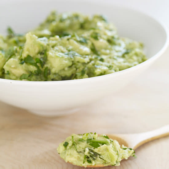 Guacamole with Charred Jalapeño and Scallions