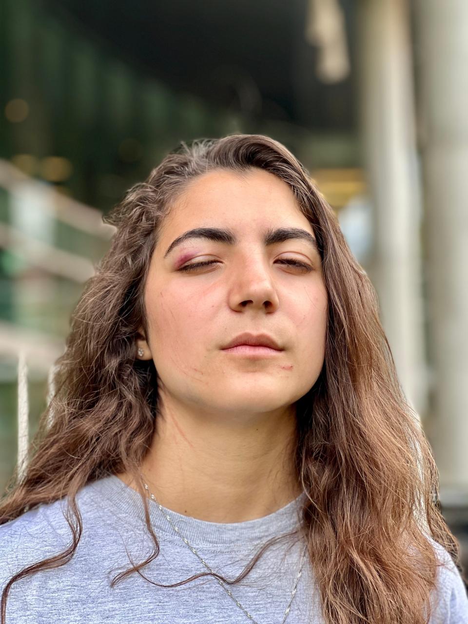 Sereen Haddad, a student at Virginia Commonwealth University, and an organizer of Monday's demonstration lambasted the university's response to the peaceful protest and the use of force by police that followed.