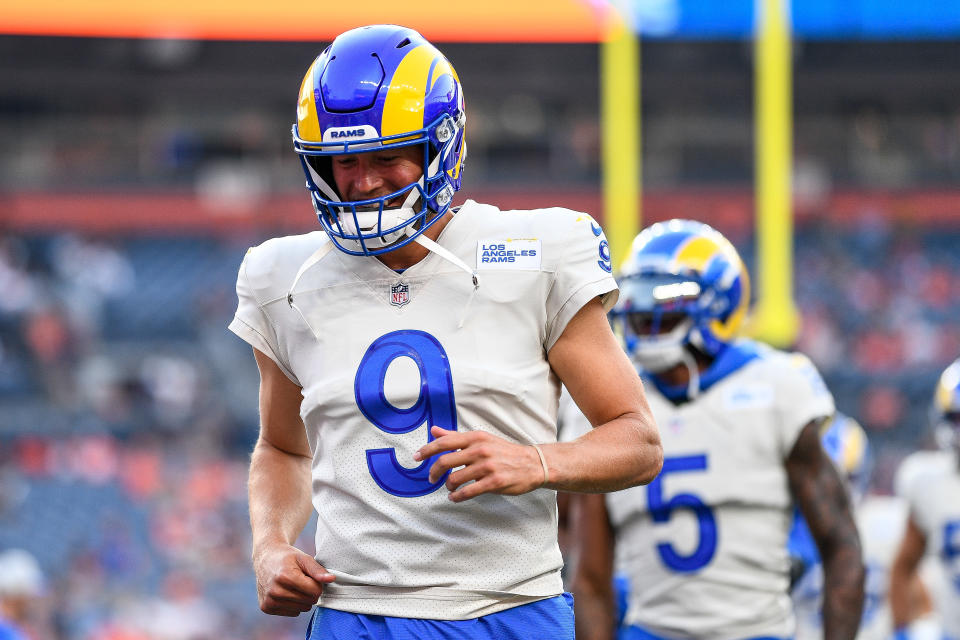 Matthew Stafford #9 of the Los Angeles Rams 