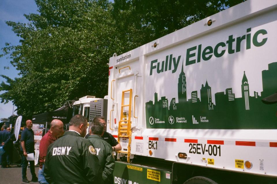 municipal ev vehicles at the 33rd annual nyc equipment and vehicle show