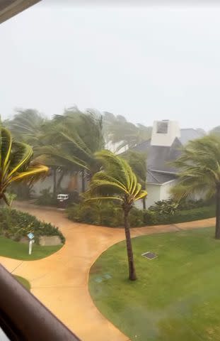 <p>Jessel Taank/Instagram</p> Hurricane Beryl passes through Jamaica