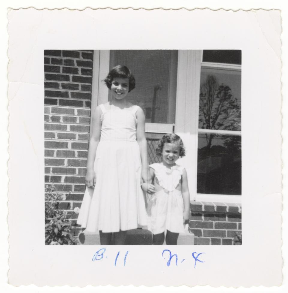 Nan and Barbara holding hands<span class="copyright">Courtesy of Nan Goldin</span>