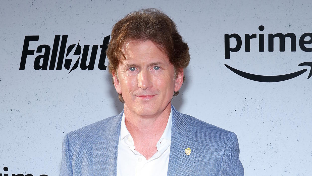  HOLLYWOOD, CALIFORNIA - APRIL 09: Todd Howard attends the world premiere of Prime Video's "Fallout" at TCL Chinese Theatre on April 09, 2024 in Hollywood, California. (Photo by Leon Bennett/Getty Images). 