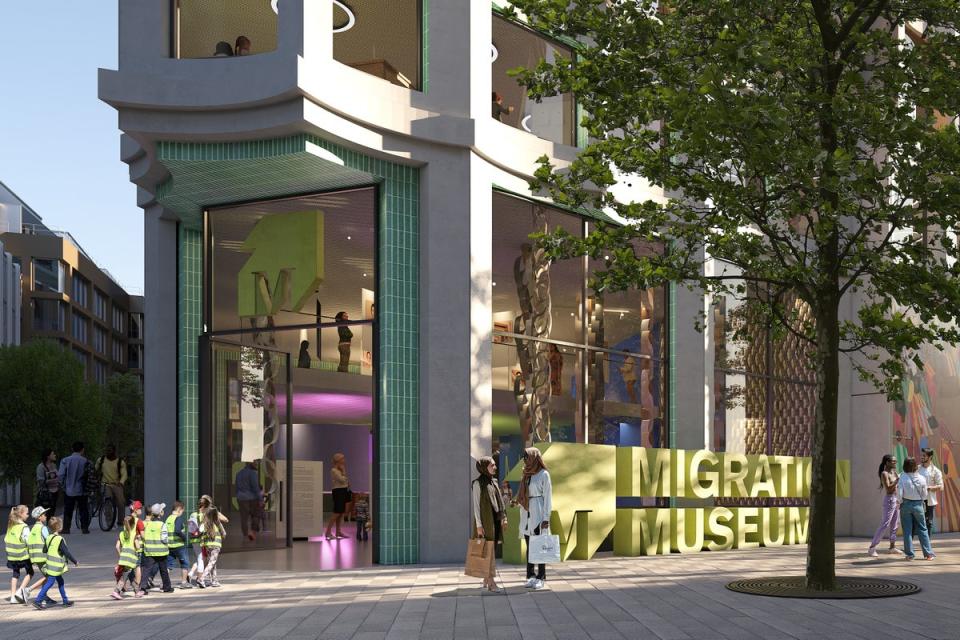 The proposed Migration Museum  (Handout)