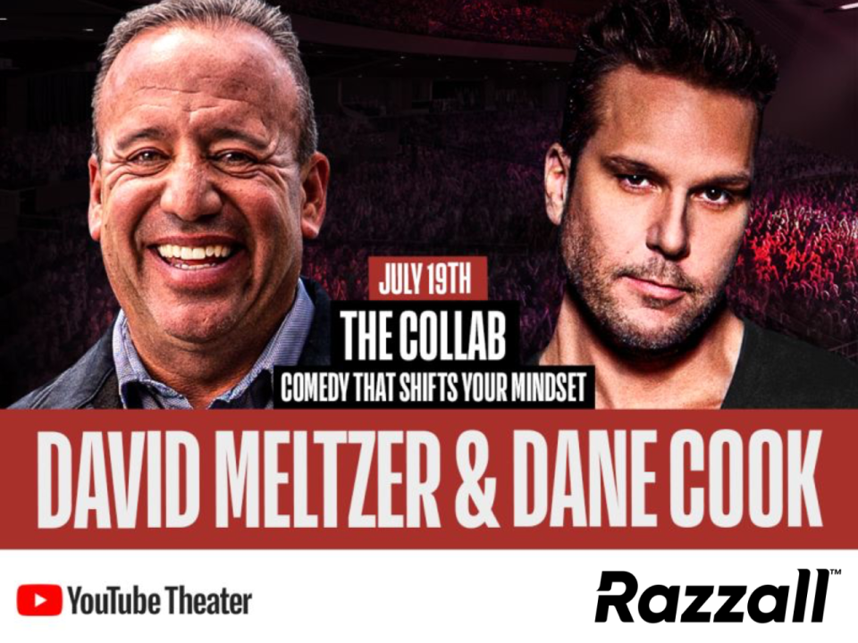 VIP Tickets for The Collab with David Meltzer and Dane Cook via Razzall