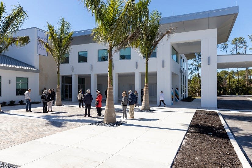 The Nina Iser Jewish Cultural Center in Naples, which opened Jan. 15, 2023.