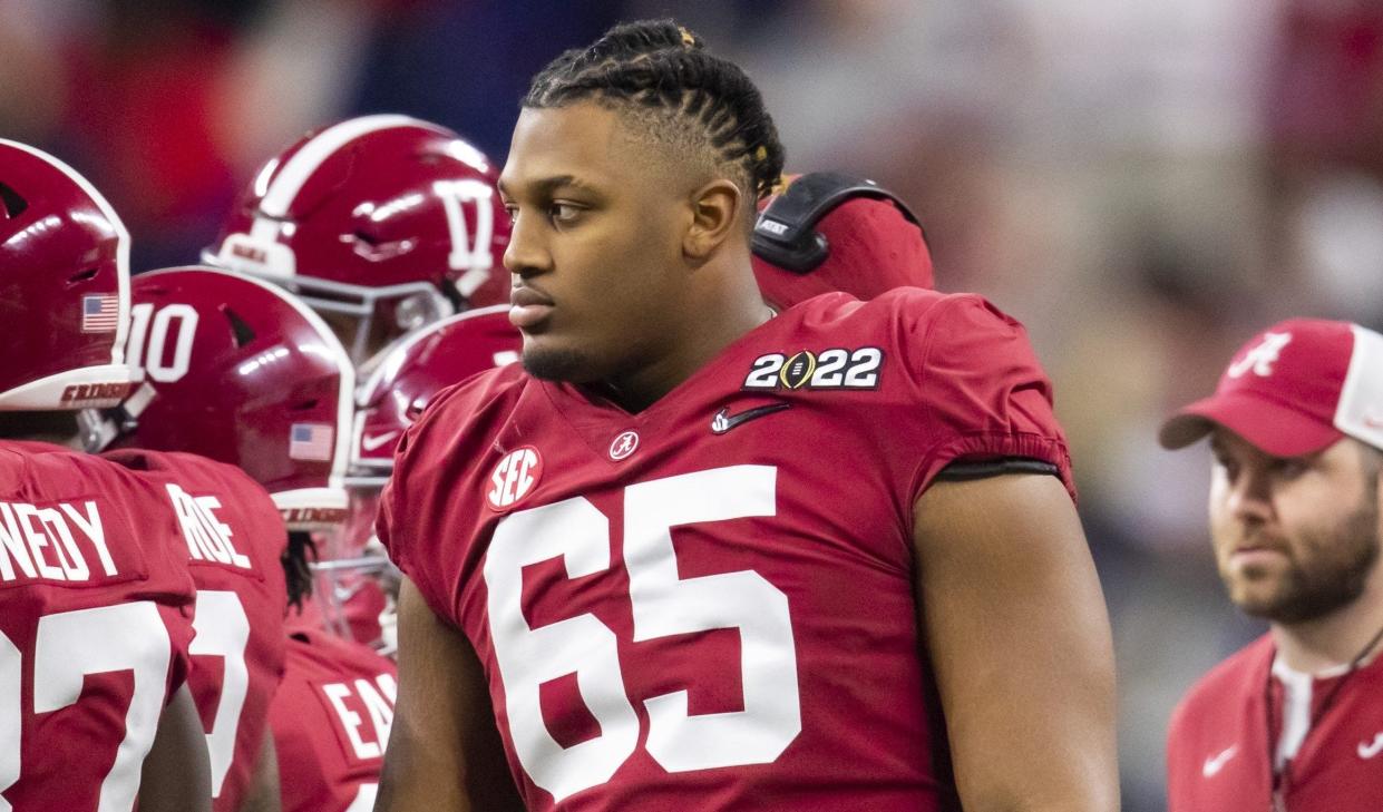 Alabama offensive lineman JC Latham is an Oak Creek native.