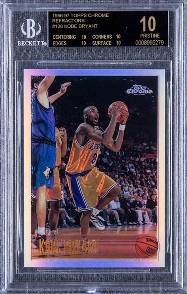 Kobe Bryant 1997 Topps Chrome #171 Refractor RAW Price Guide - Sports Card  Investor