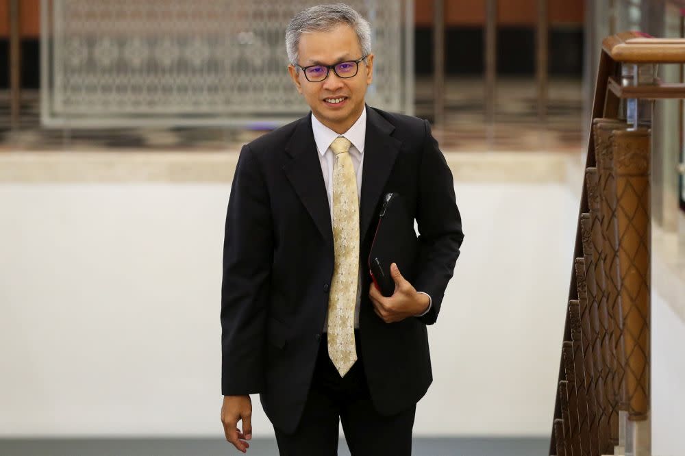 Pua urged the government to immediately file an international suit against the Oceanus Maritime to demand the return of the misappropriated US$160.9 million and additional compensation. — Picture by Yusof Mat Isa