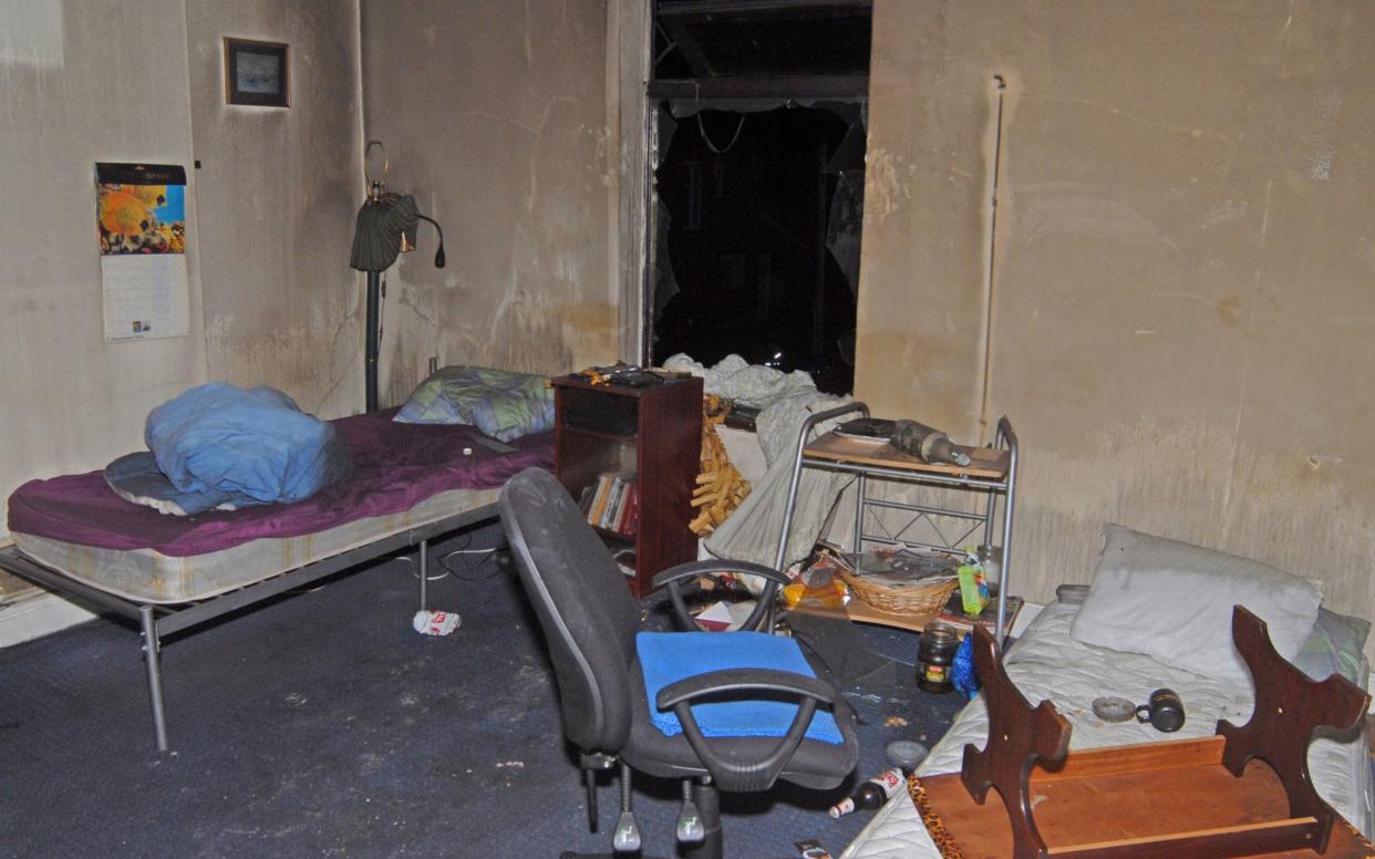 An example of the squalor in which the victims were living in - PA