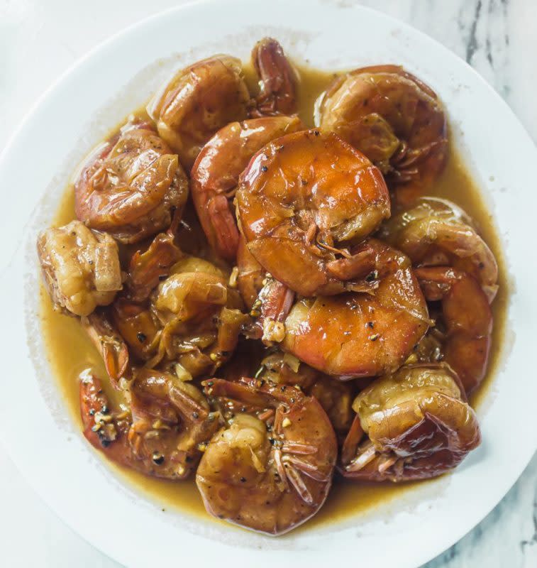 <p>Chenée Today</p><p>This is the best New Orleans BBQ Shrimp with beer! The New Orleans BBQ shrimp sauce is so flavorful, buttery, and incredibly easy! You’ve got to try this Louisiana BBQ shrimp recipe!</p><p><strong>Get the recipe: <a href="https://cheneetoday.com/new-orleans-style-bbq-shrimp/" rel="nofollow noopener" target="_blank" data-ylk="slk:New Orleans-Style BBQ Shrimp;elm:context_link;itc:0;sec:content-canvas" class="link ">New Orleans-Style BBQ Shrimp</a></strong></p>