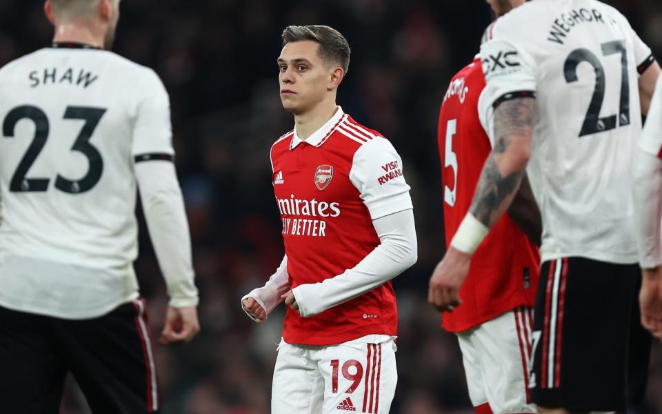 Leandro Trossard - Eight minutes that showed Arsenal mean business in title race - Getty Images/James Williamson