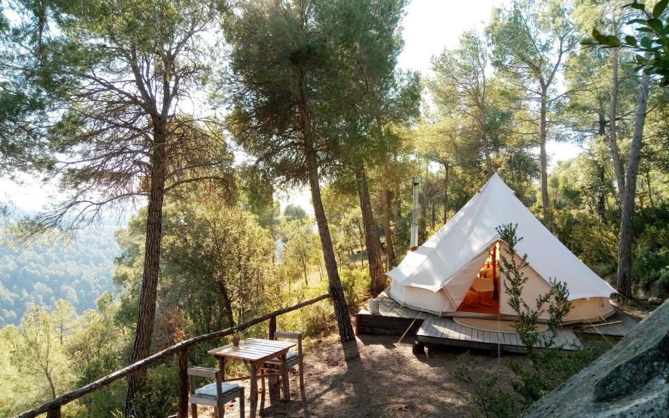 Forest Days Glamping Spain Europe's best luxury camping holidays adventure travel summer 2022