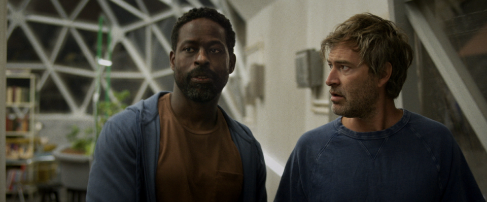 Sterling K. Brown and Mark Duplass in "Biosphere"