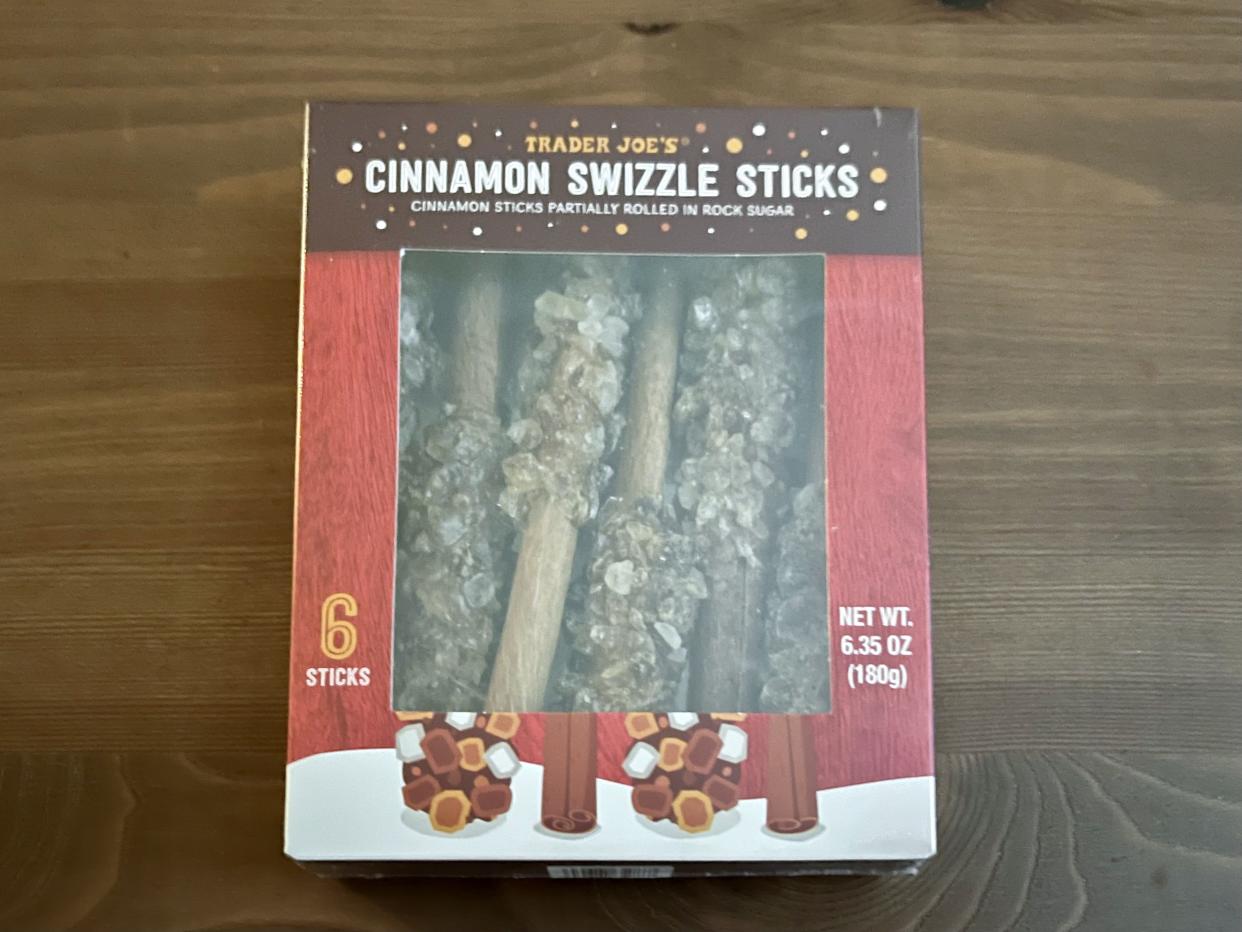 trader joes Cinnamon Swizzle Sticks