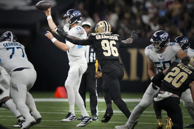 New Orleans Saints vs Tennessee Titans on September 10