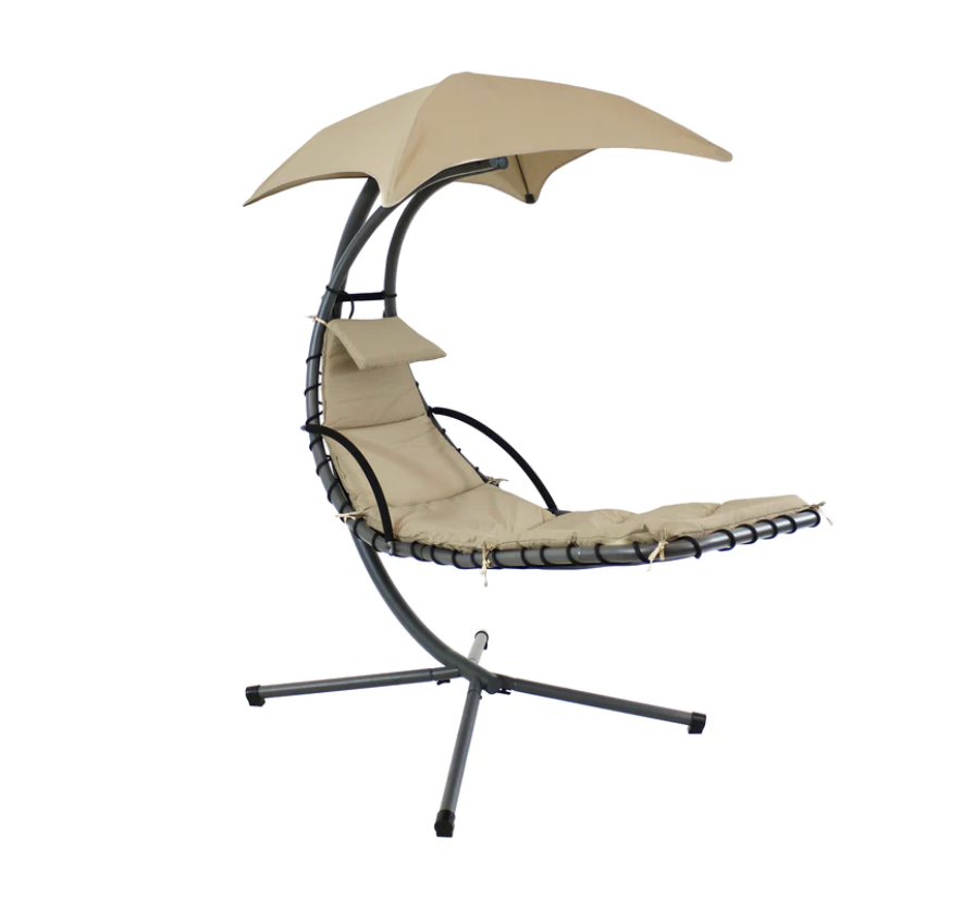 12) Floating Chaise Lounge Chair with Umbrella