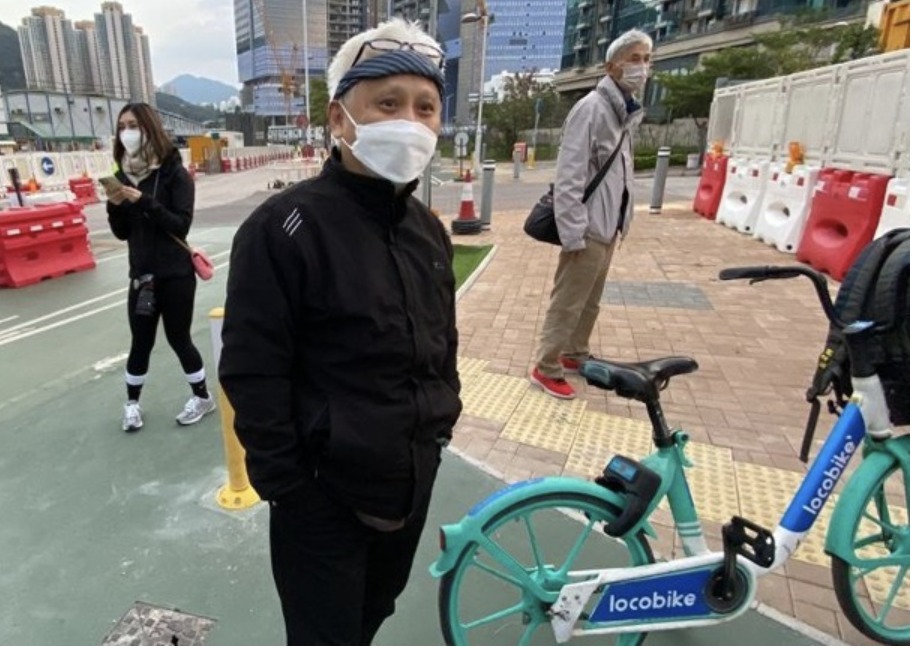 施先生指踏單車路線日後有多一個選擇。(李國健攝)

