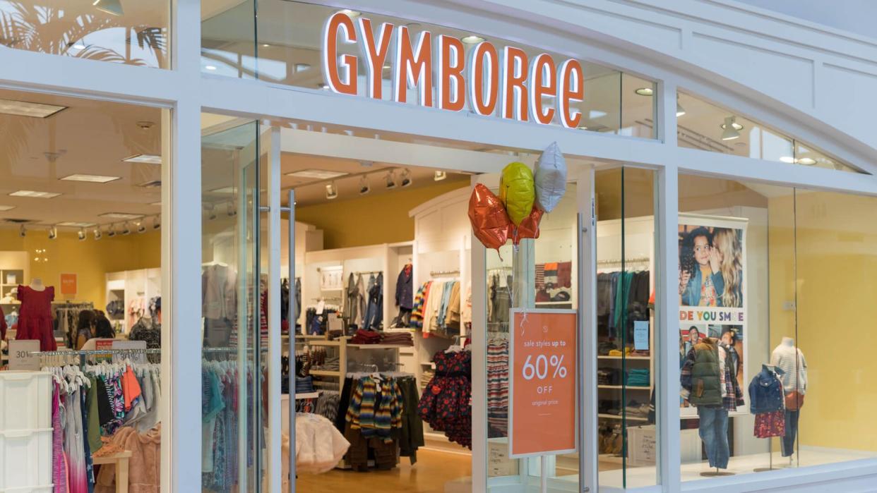 Gymboree store in shopping mall