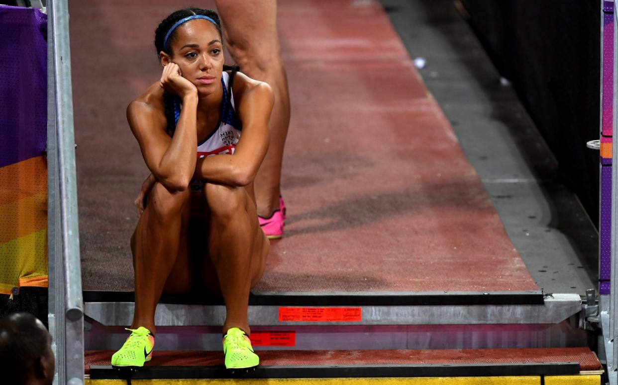Katarina Johnson-Thompson was one of several disappointments in individual events - Getty Images Europe