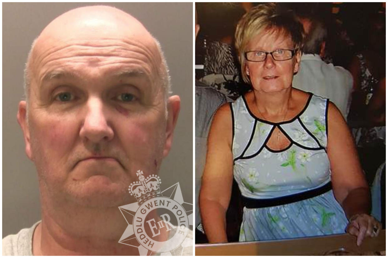 Anthony Williams was found guilty of manslaughter but cleared of murdering his wife Ruth during lockdown. (PA/Gwent Police)