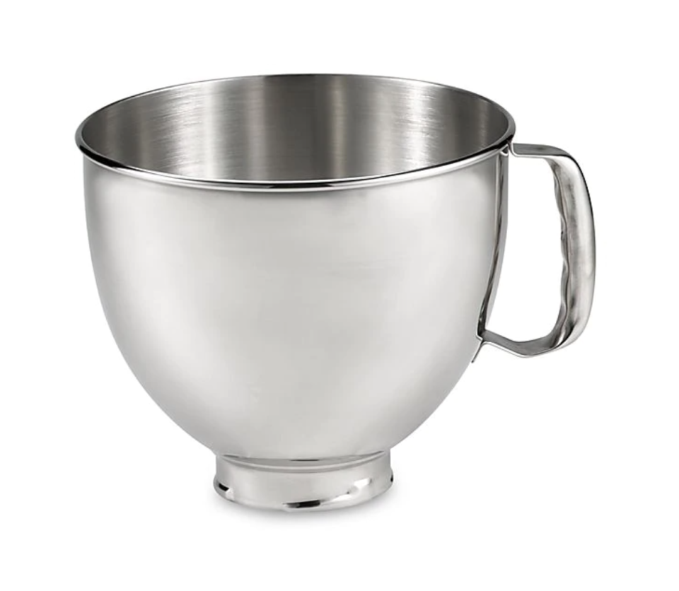 KitchenAid 5 qt. Polished Stainless Steel Bowl with Handle