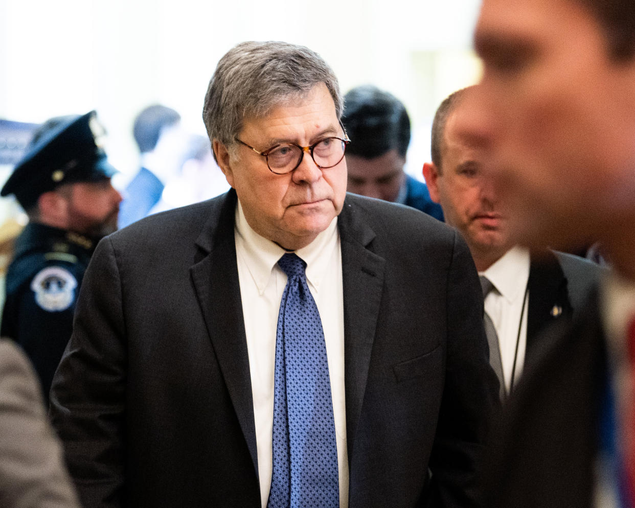 Attorney General William Barr has been asked to make 15 current and former Justice Department officials available for testimony or interviews (Photo: Michael Brochstein/Echoes Wire/Barcroft Media via Getty Images)