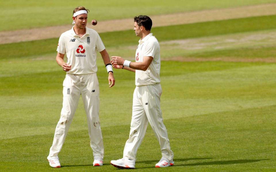 Stuart Broad and James Anderson - REUTERS