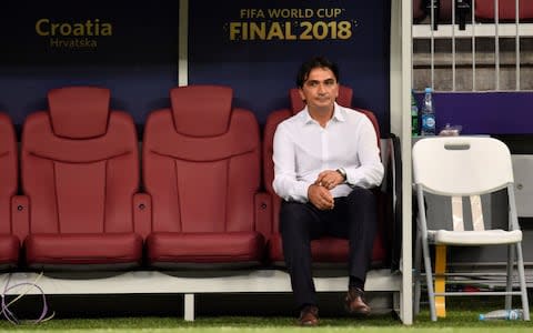 Croatia's coach Zlatko Dalic  - Credit: AFP