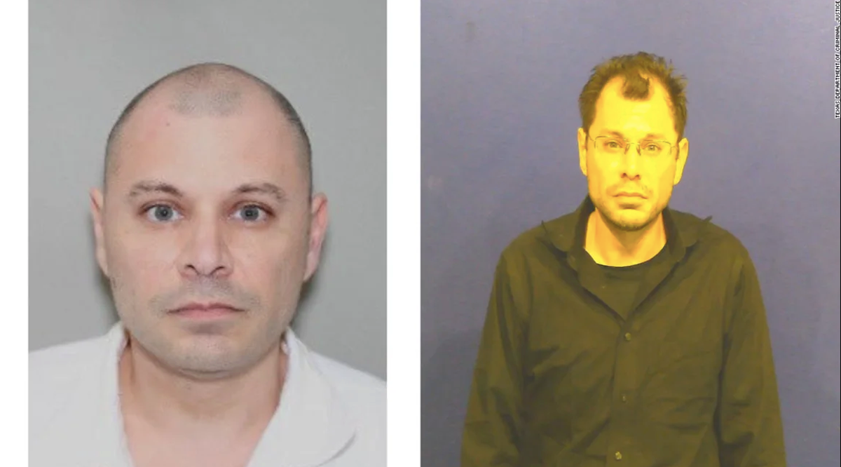 Robert Yancy, Jr., shown in two undated photos (Texas Department of Criminal Justice)