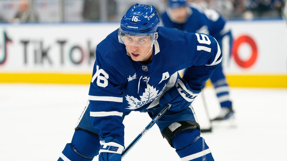 Mitch Marner spoke to reporters on Tuesday following the Toronto Maple Leafs disastrous West Coast road trip, during which they went 0-2-2. (Getty Images)