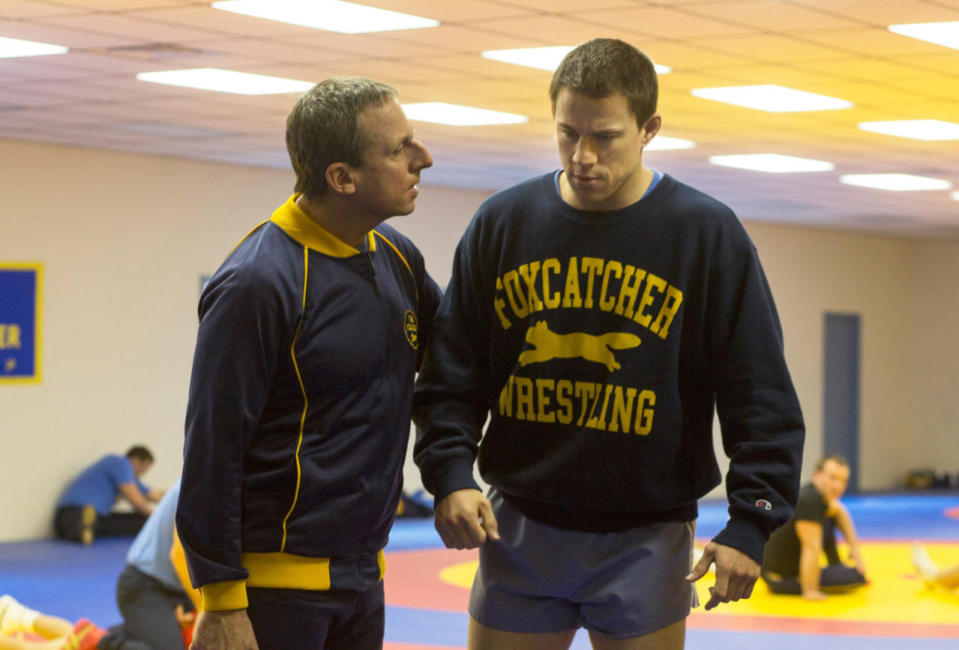 O ator interpretou o campeão olímpico de luta greco-romana Mark Schultz no drama ‘Foxcatcher’.