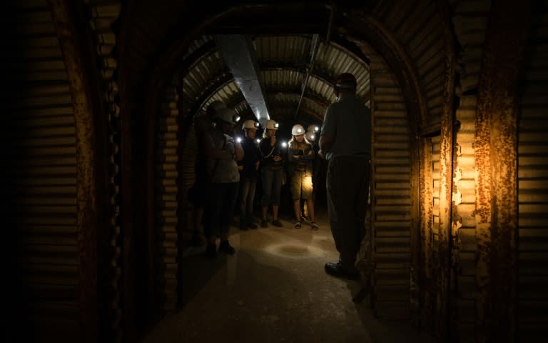 Fifty volunteers spent 3,000 hours over 18 months removing by hand 100 tonnes of rubble tipped down the surface entrance to the Fan Bay Deep Shelter within the cliffs overlooking Dover