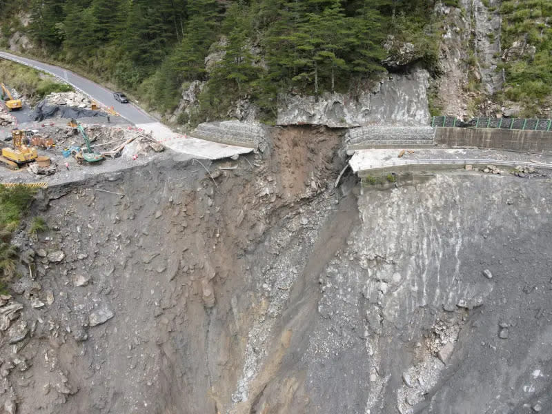 ▲施工期間道路不開放通行。 （圖／公路總局第三區養護工程處提供）